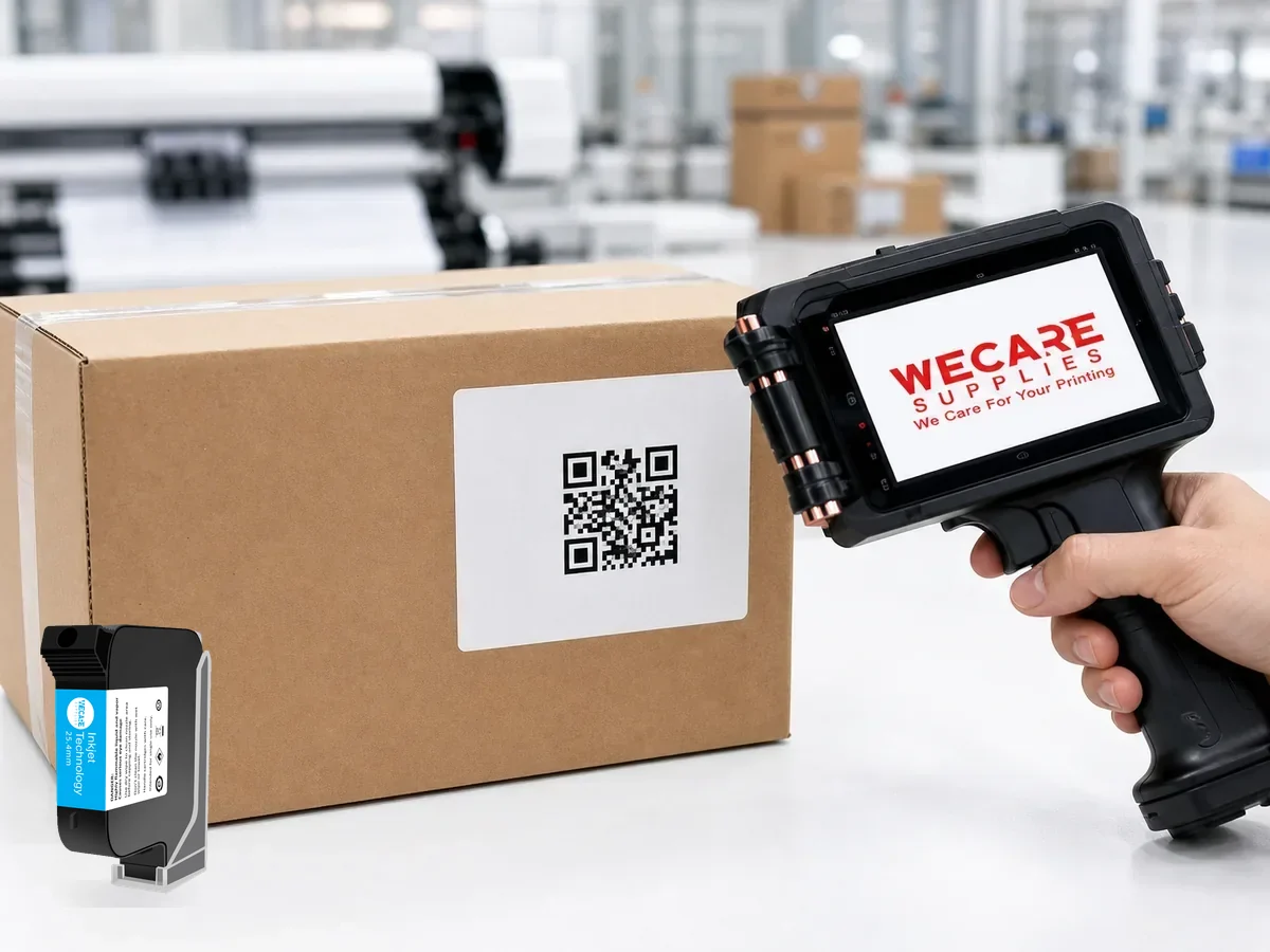 QR code marking on carton label